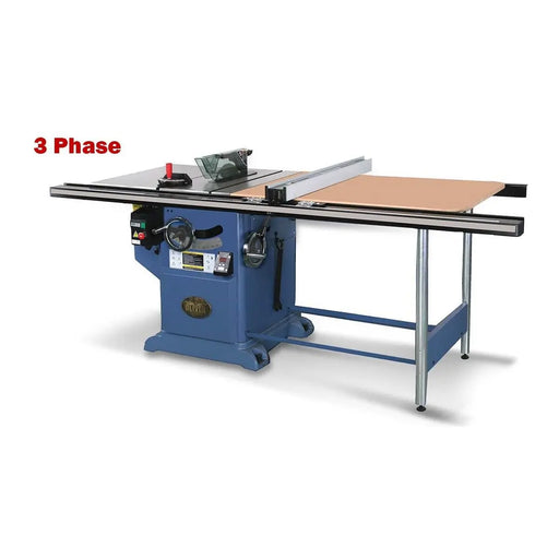 Oliver Machinery 12” 3 Phase 7.5 HP Professional Heavy-Duty Table Saw with 52” Rails with side table - 4045.004-A001 Oliver Machinery