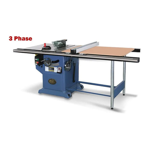 Oliver Machinery 10” 3 Phase 5 HP Professional Heavy-Duty Table Saw with 36” Rails with side table - 4016.004-A001 Oliver Machinery