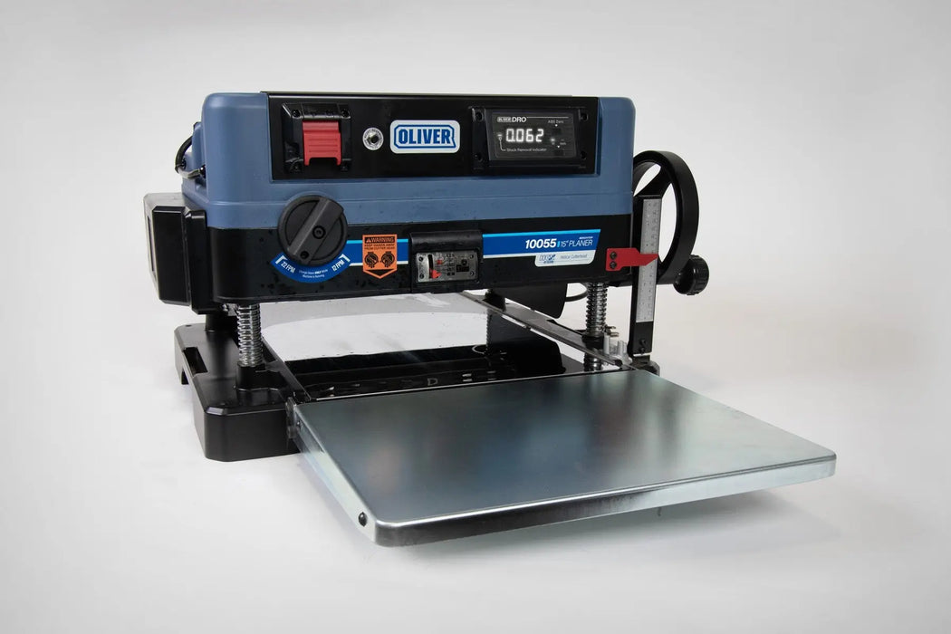 Oliver Machinery 15" Benchtop HCX Helical Cutterhead Planer - 10055 Oliver Machinery