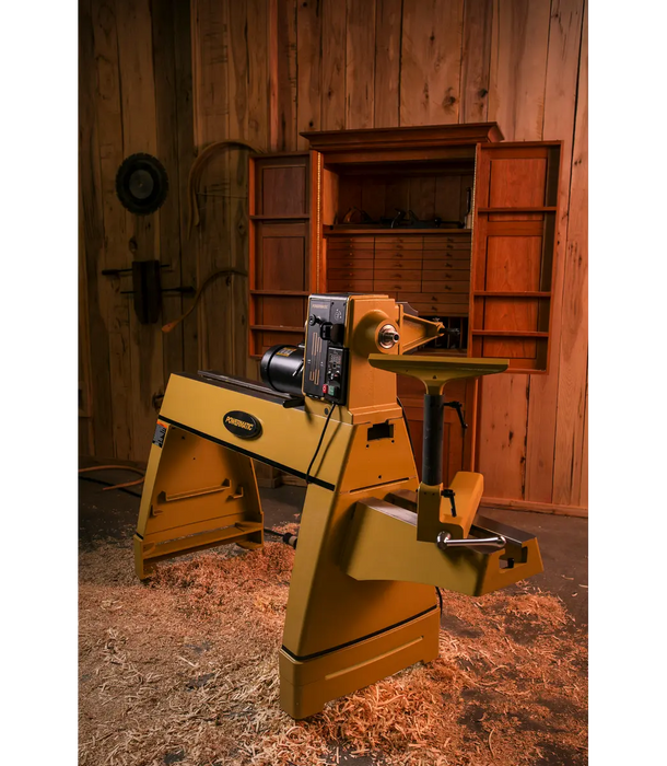 Powermatic 3520C Lathe, 2HP, 1PH, 220V Powermatic