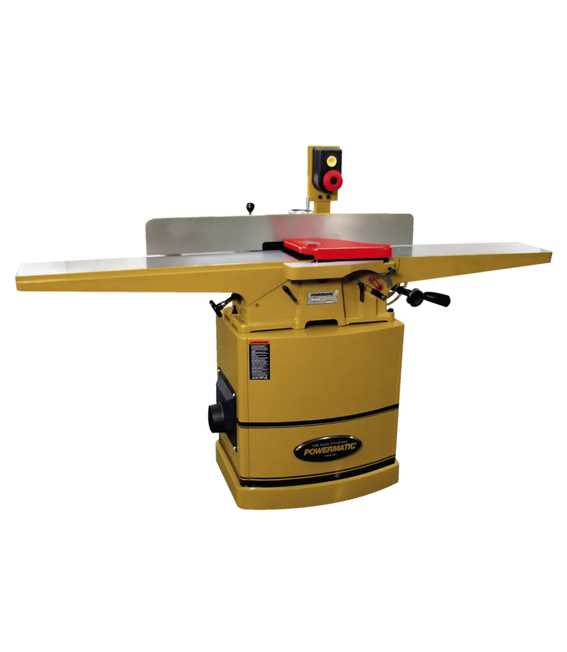 Powermatic 60HH, 8-Inch Jointer, Helical Cutterhead, 2HP, 1PH 230V Powermatic