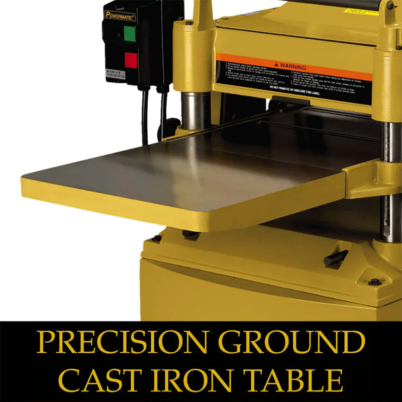 Powermatic 15HH, 15" Planer, Helical Cutterhead, 3HP 1PH 230V Powermatic