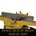 Powermatic 54HH 6" Jointer, 1HP 1PH 115/230V, Helical Head Powermatic