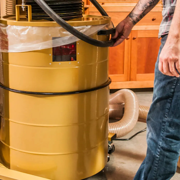 Powermatic PM2200 Cyclonic Dust Collector With HEPA Filter Kit Powermatic