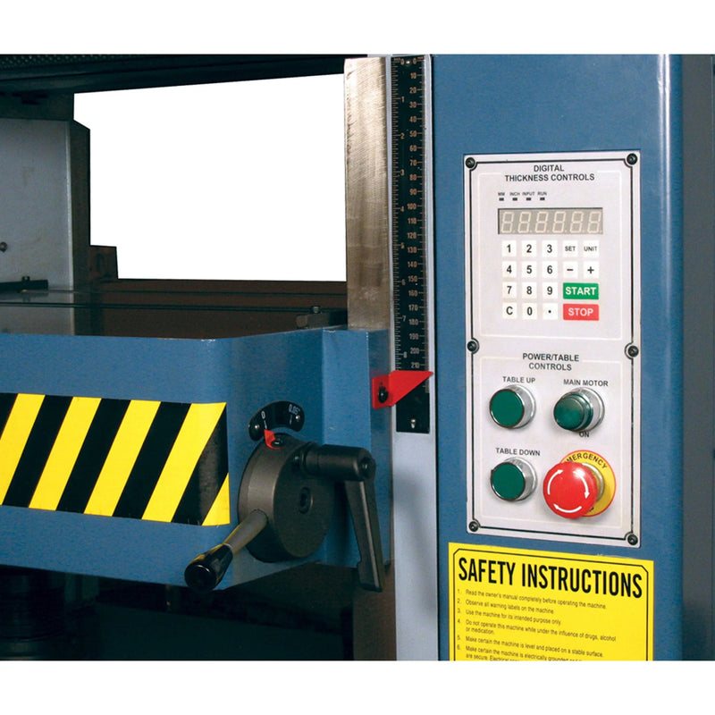 Oliver 25” Planer with HCX Cutterhead 10HP 1Ph