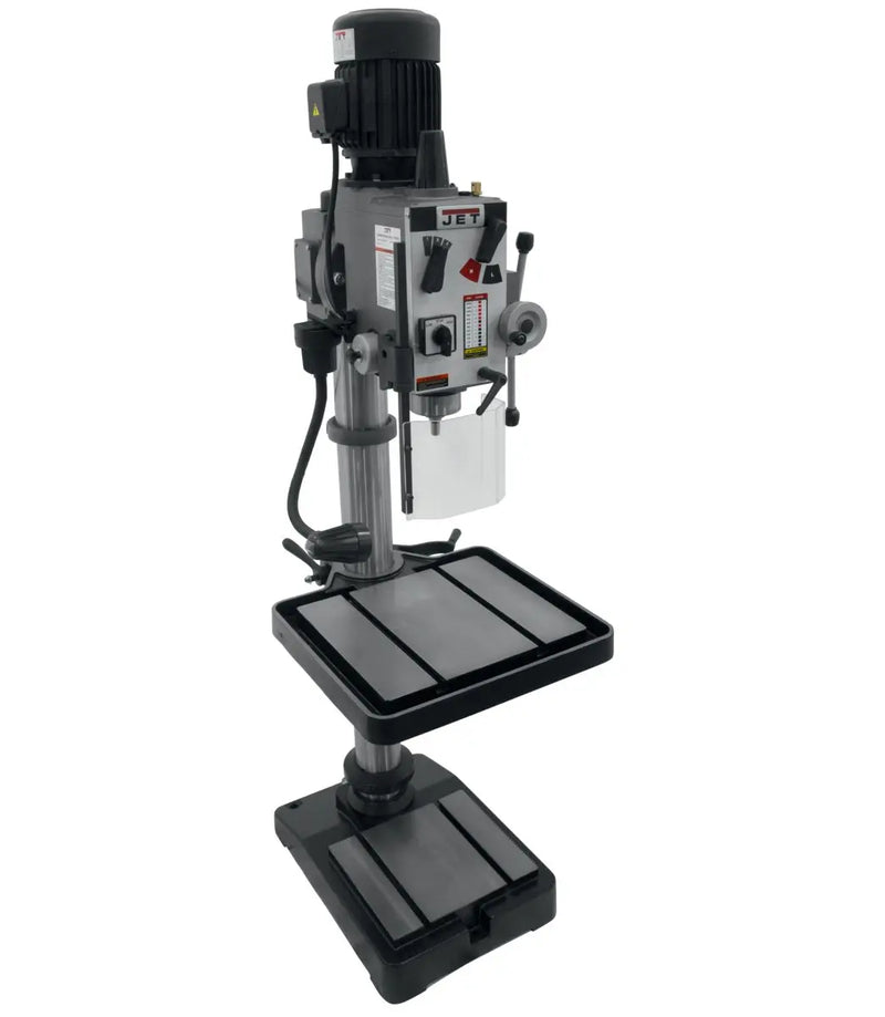 20" Geared Head Drill Press with Power Downfeed - 230V | GHD-20PF Jet