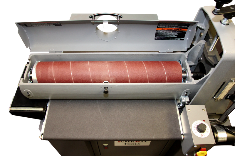 SuperMax by Laguna 25-50 Drum Sander Closed Stand Built-In Casters - Sawtooth Supplies