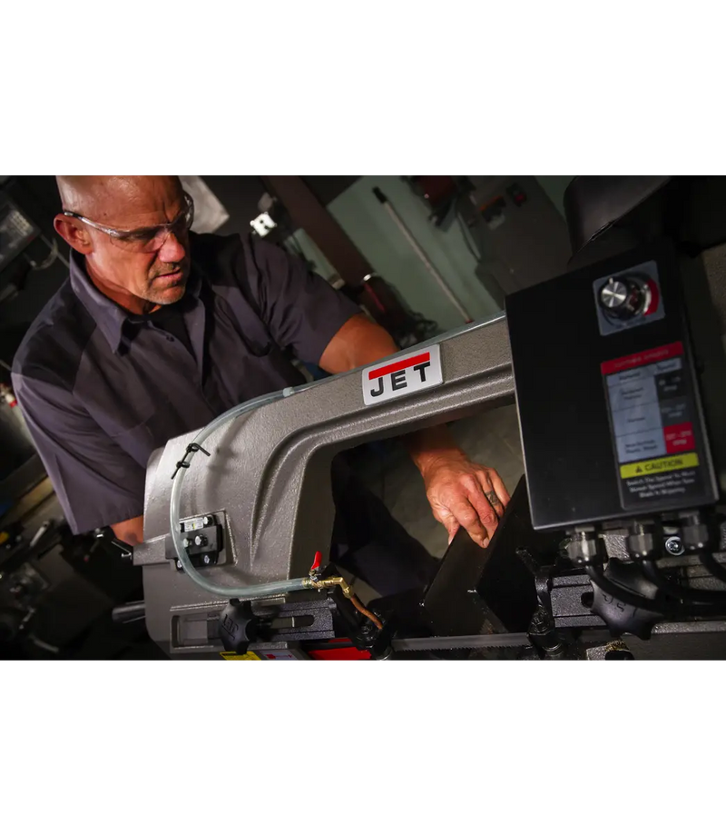 JET 7" x 12" Variable Speed Horizontal / Vertical Bandsaw Deluxe | HVBS712D JET