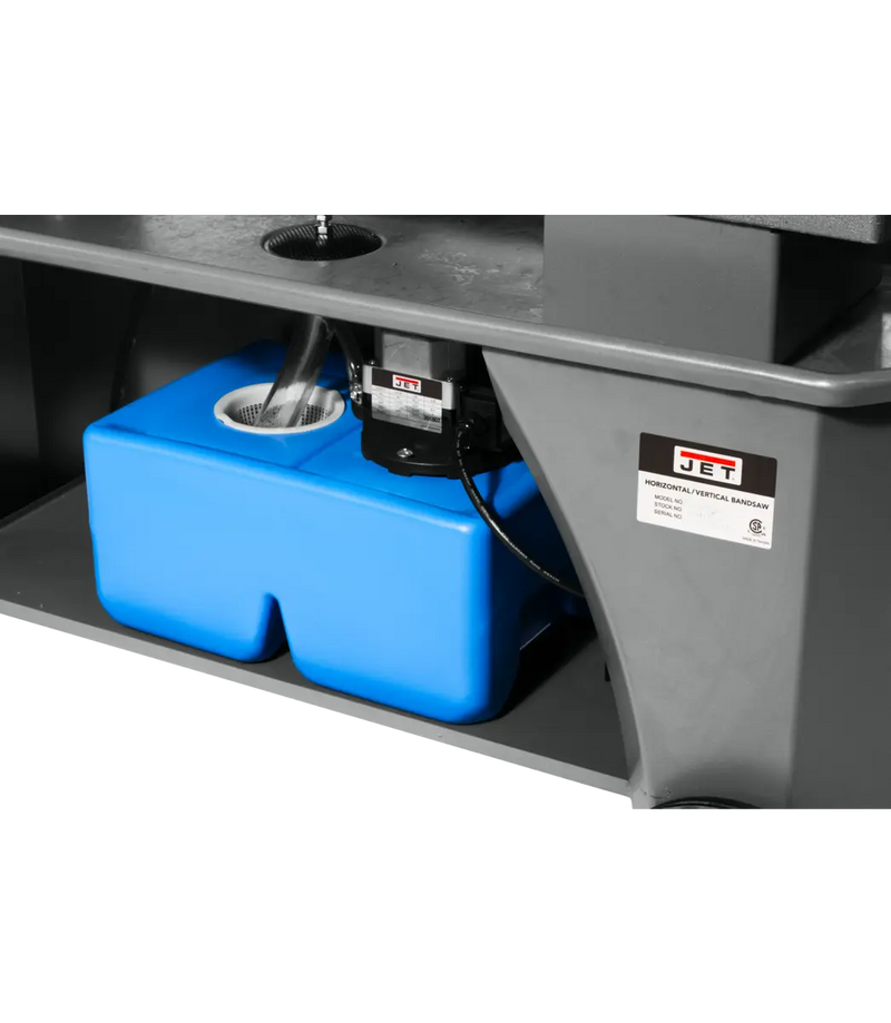 JET 7" x 12" Variable Speed Horizontal / Vertical Bandsaw Deluxe | HVBS712D JET