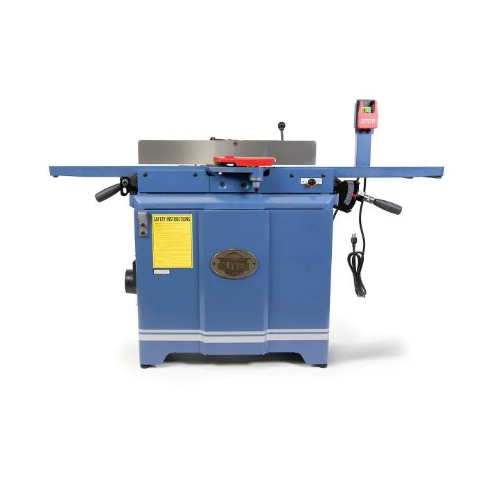 Oliver Machinery 3HP Single Phase 8" Parallelogram Jointer with 4 Sided Insert Helical Cutterhead - Backorder to August