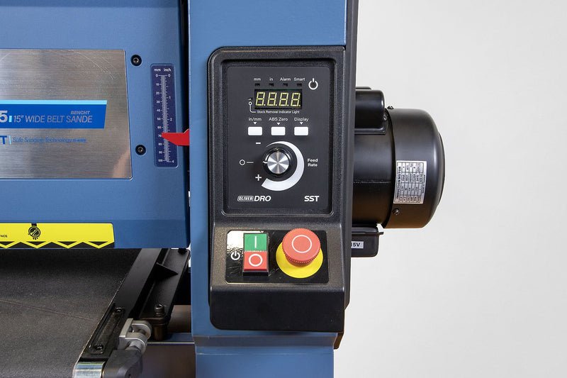 15" Open-Ended Wide Belt Sander (Oscillating)