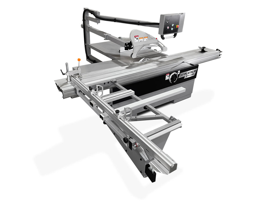 Maksiwa Sliding Panel Saw Platinum - 10 foot - 7.5HP / 3 Phase - Sawtooth Supplies