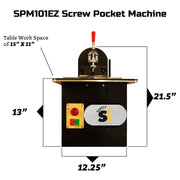 Safety Speed SPM101EZ Screw Pocket Machine Safety Speed