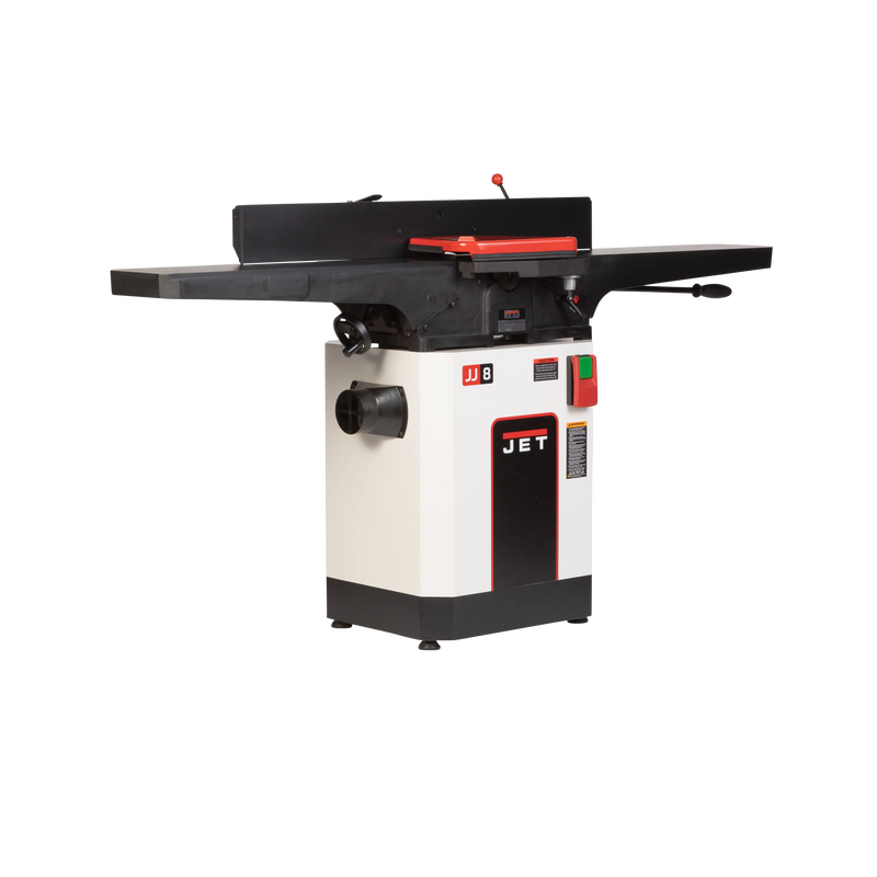 NEW JET Black 8" Helical-Head Jointer, 2 HP, 1PH 230V JWJ-8HH-BLK JET
