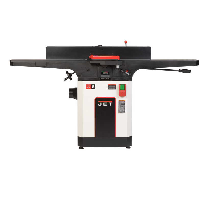 NEW JET Black 8" Helical-Head Jointer, 2 HP, 1PH 230V JWJ-8HH-BLK JET