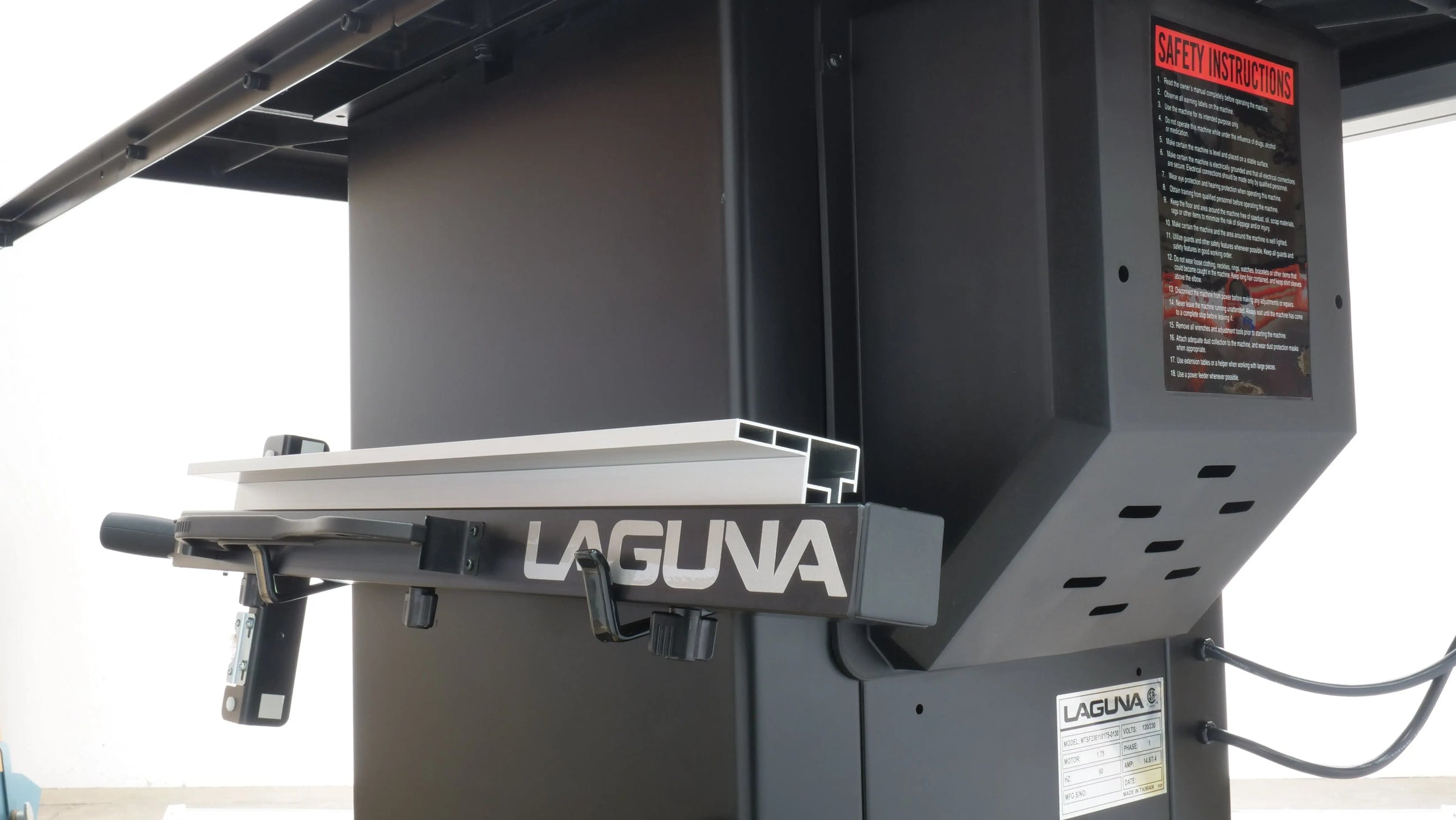 Laguna Fusion F2 Tablesaw 1.75HP 110V 36