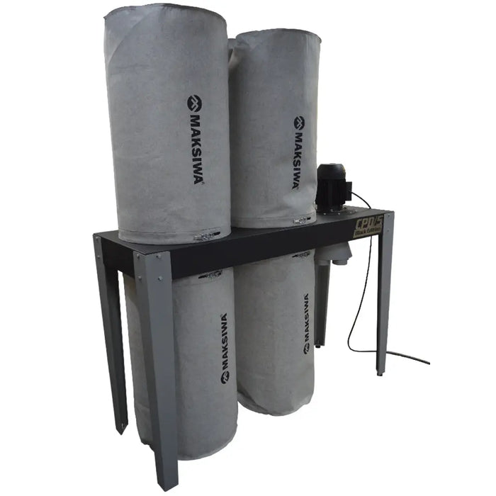 Maksiwa Dust Collector 5HP - 5 Entries 3 Phase - Sawtooth Supplies