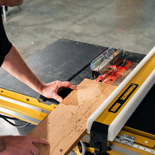 Powermatic PM2000T 10" Table Saw with ArmorGlide & Workbench Table 3hp, 1PH, 230V (50" Rip) Powermatic