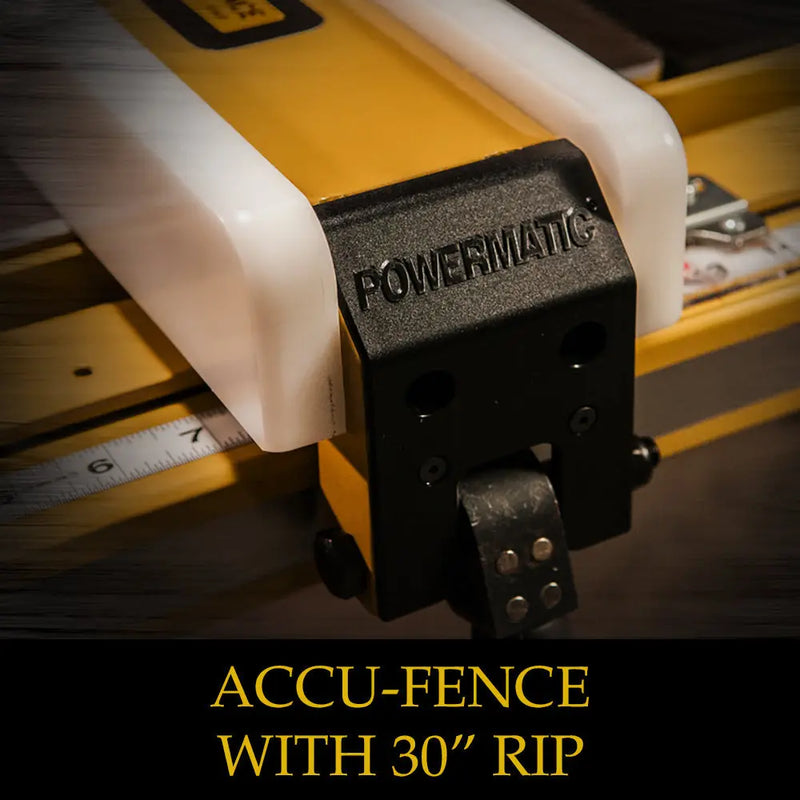 Powermatic PM2000B Table Saw - 5HP 3PH 230/460V 30" RIP w/ Accu-Fence Powermatic