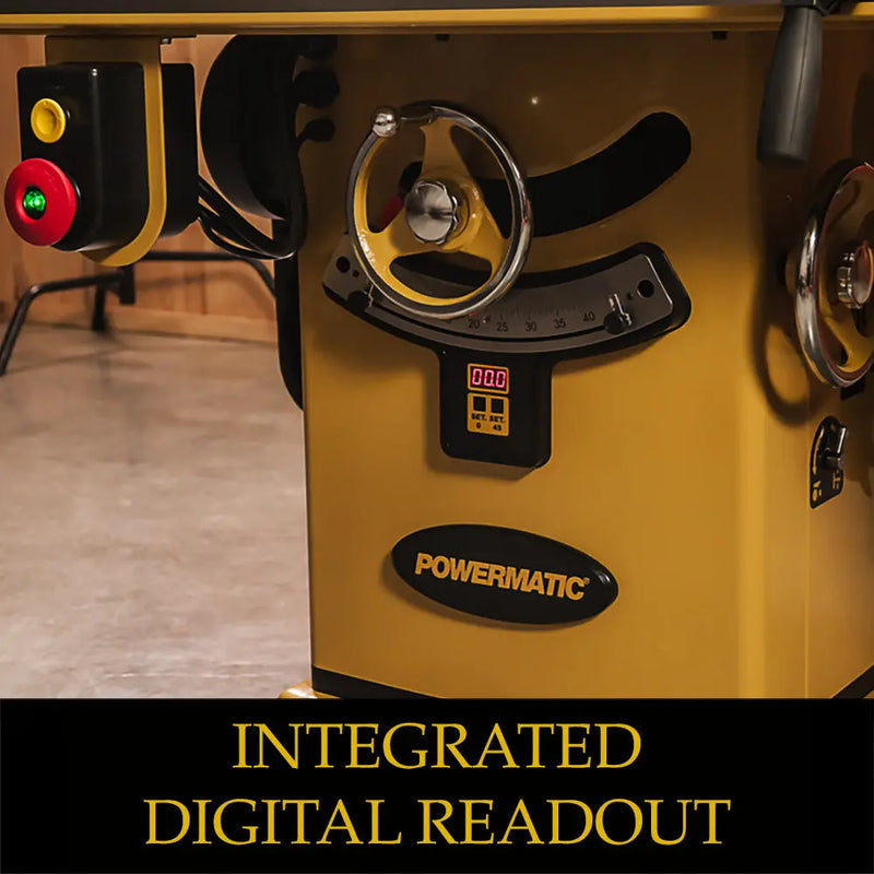 Powermatic PM2000B Table Saw - 5HP 3PH 230/460V 50" RIP w/ Accu-Fence Powermatic
