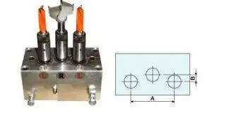 Castaly BR-01DH - 13D or 21D Spindle Line Boring with Optional Exchangeable Hinge Boring Head [Manual] - Sawtooth Supplies