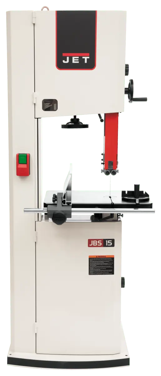 JET 15in 1.75HP Bandsaw w/Cast Iron Fence System Jet