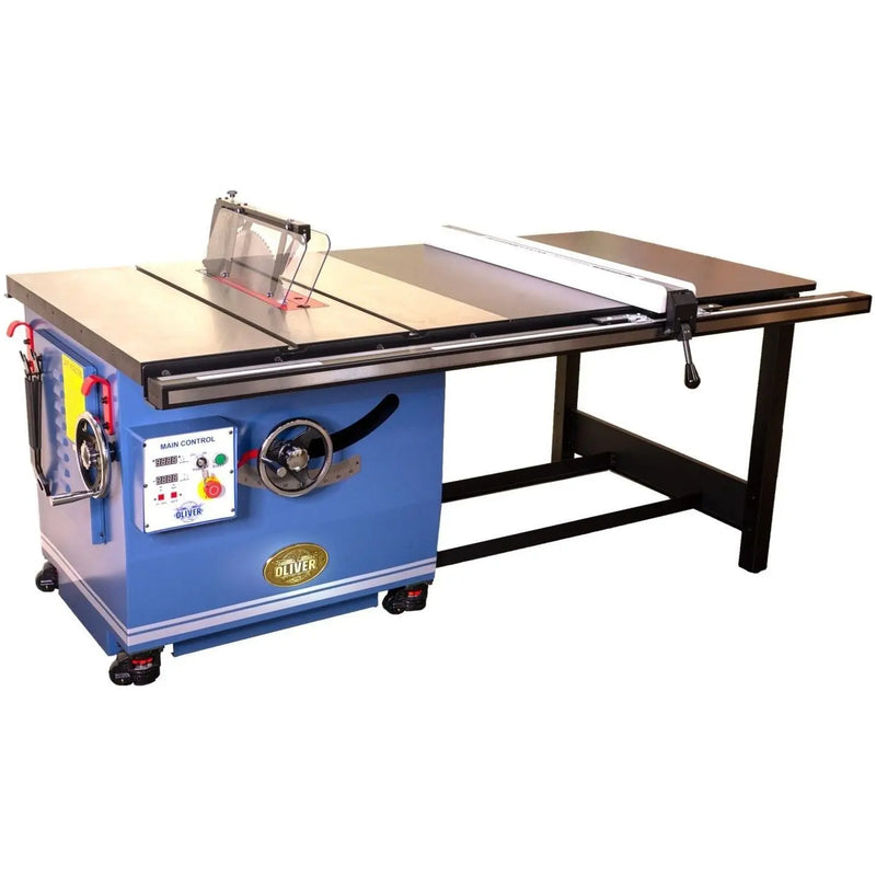 Oliver Machinery 16” 3 Phase 10 HP Professional Heavy-Duty Table Saw with 52” Rails - 4065.003 Oliver Machinery