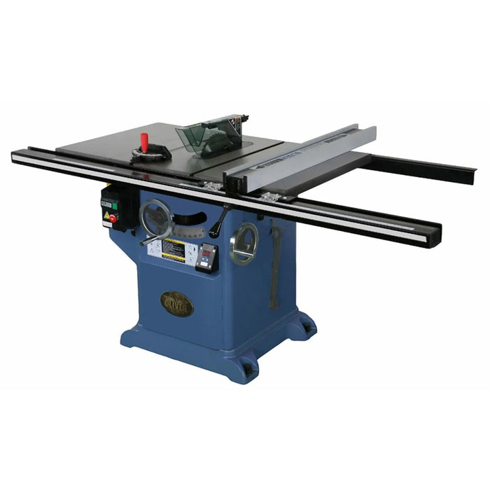 Oliver Machinery 10” Single Phase 5 HP Professional Heavy-Duty Table Saw with 36” Rail 4016.003 - Sawtooth Supplies