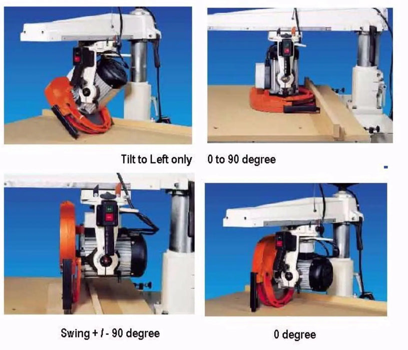 Castaly Radial Arm Saw [12", 14" & 16"] - Sawtooth Supplies