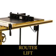 Powermatic PM2000B 50" Rip Table Saw with Accu-Fence & Rout-R-Lift System 3hp, 1PH, 230V Powermatic
